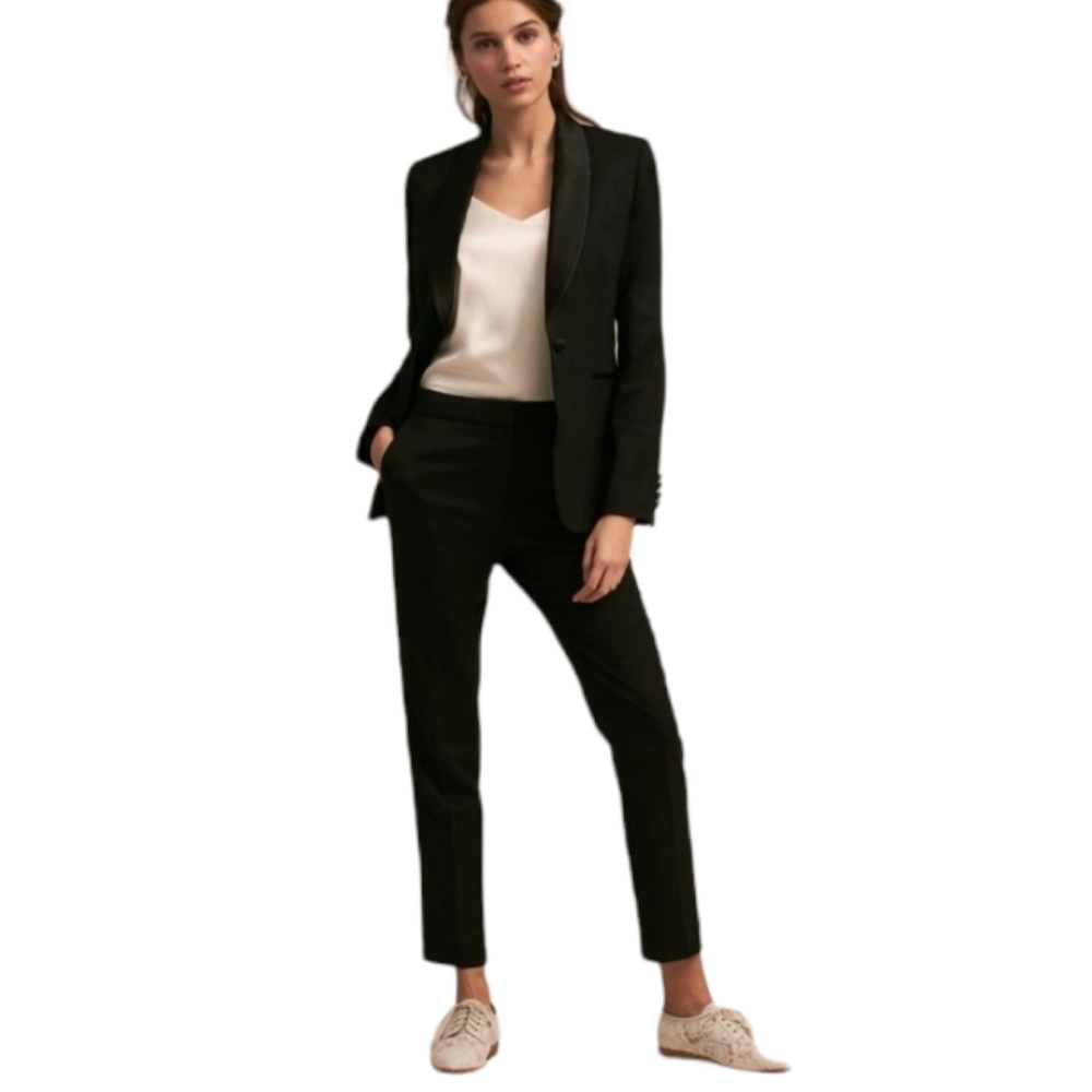 Black Tuxedo Pants